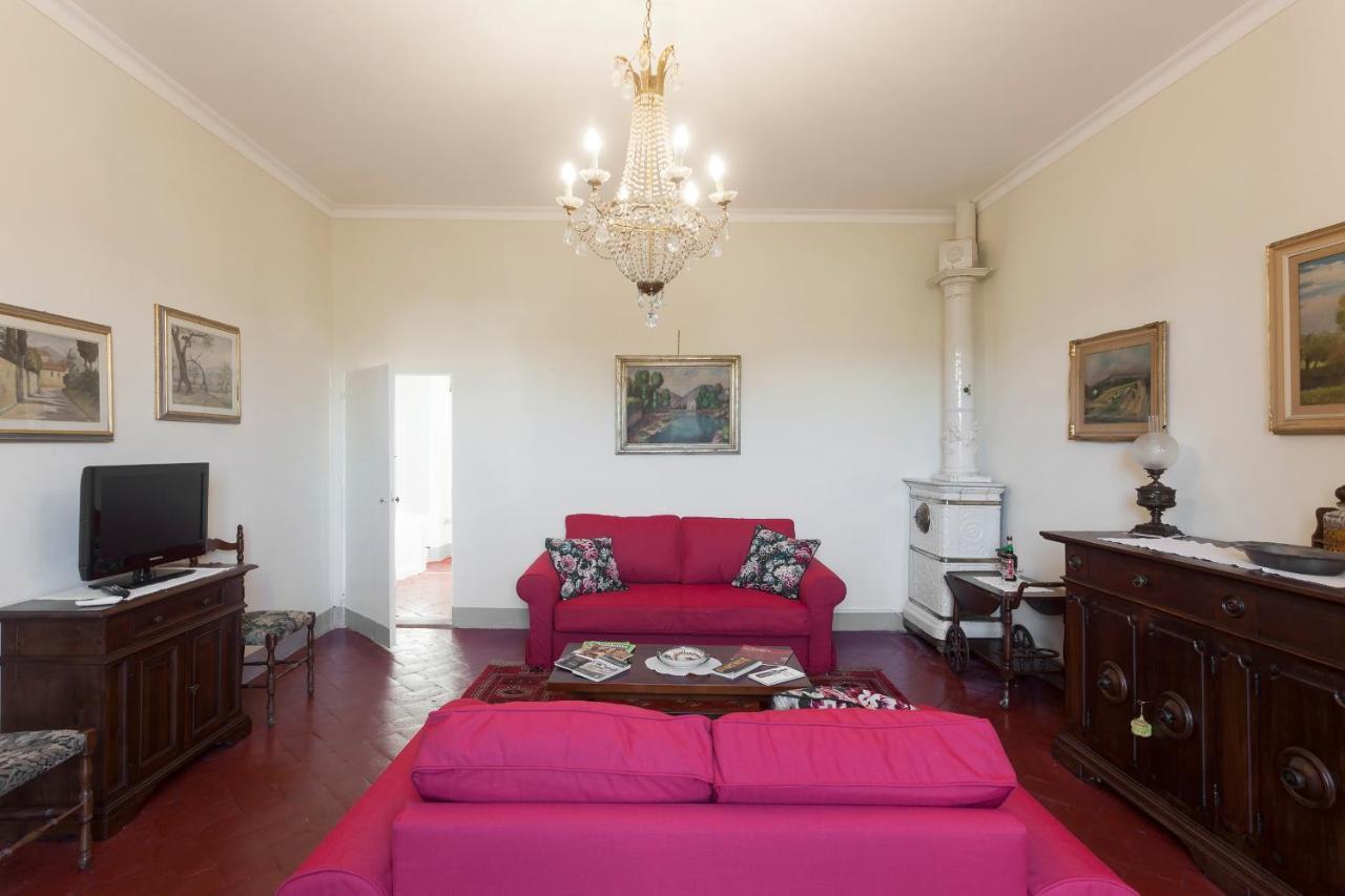 Villa La Badia Di Leopoldo Florenz Exterior foto